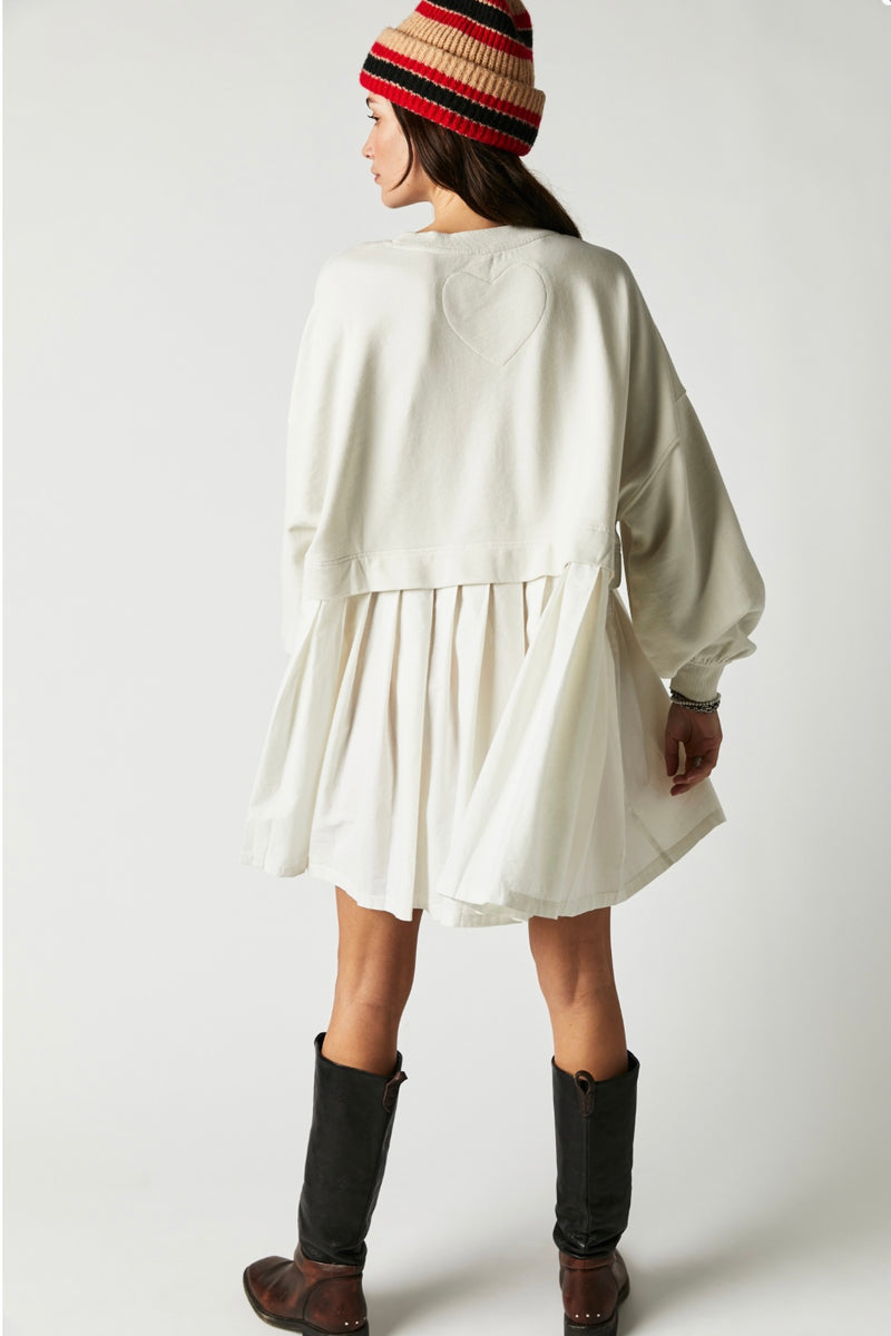 Eleanor free People oversized sweatshirt