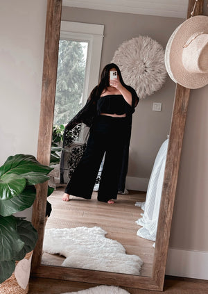 Long Lace Boho Duster
