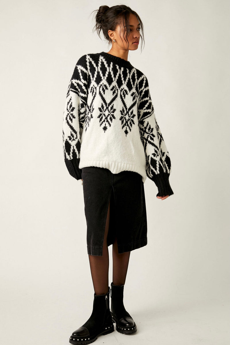 Free People Fireside Tunic Sweater