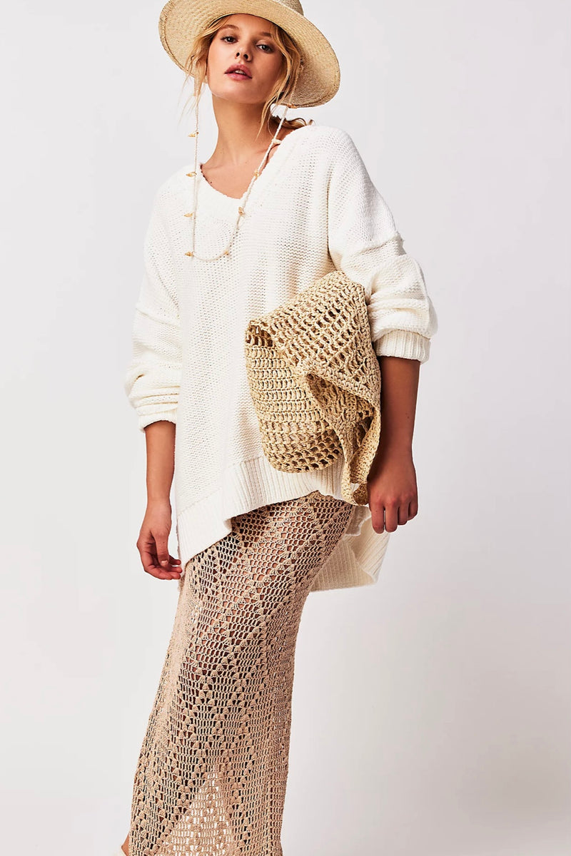 Free People Ali V-neck Sweater