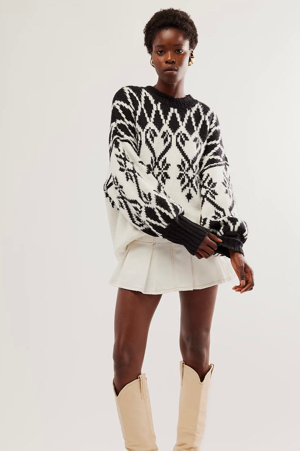 Free People Fireside Tunic Sweater - Size XL
