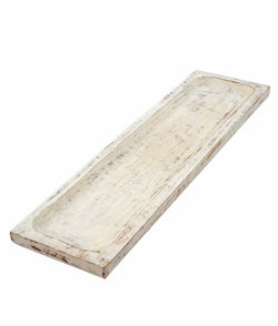 White| wash| wooden| decorative| tray| foodsafe|