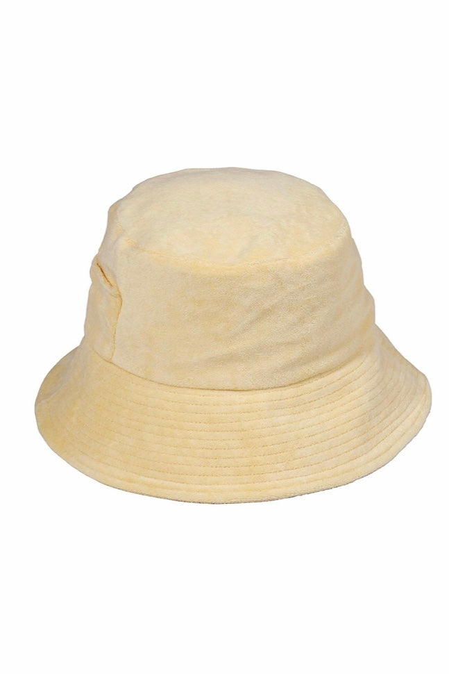 Lack of Color Yellow Terry Bucket Hat