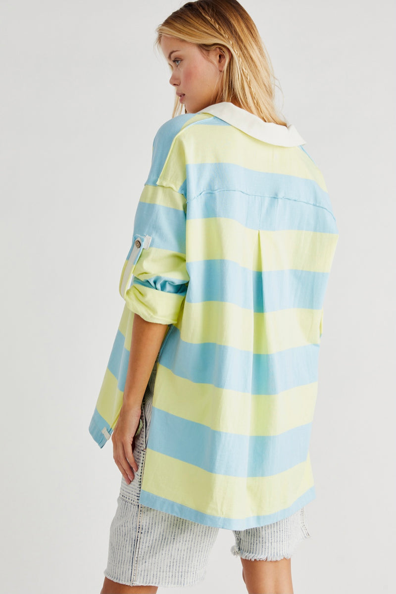 Free People Peyton Rugby Shirt