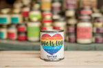 Surfs up| love is love| scented| candle| in paint| tin|