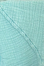 teal cotton top