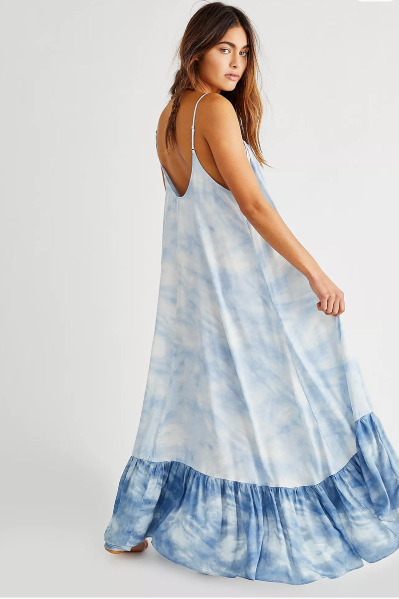 Free People Full on Maxi Slip Dress - Last One Size S
