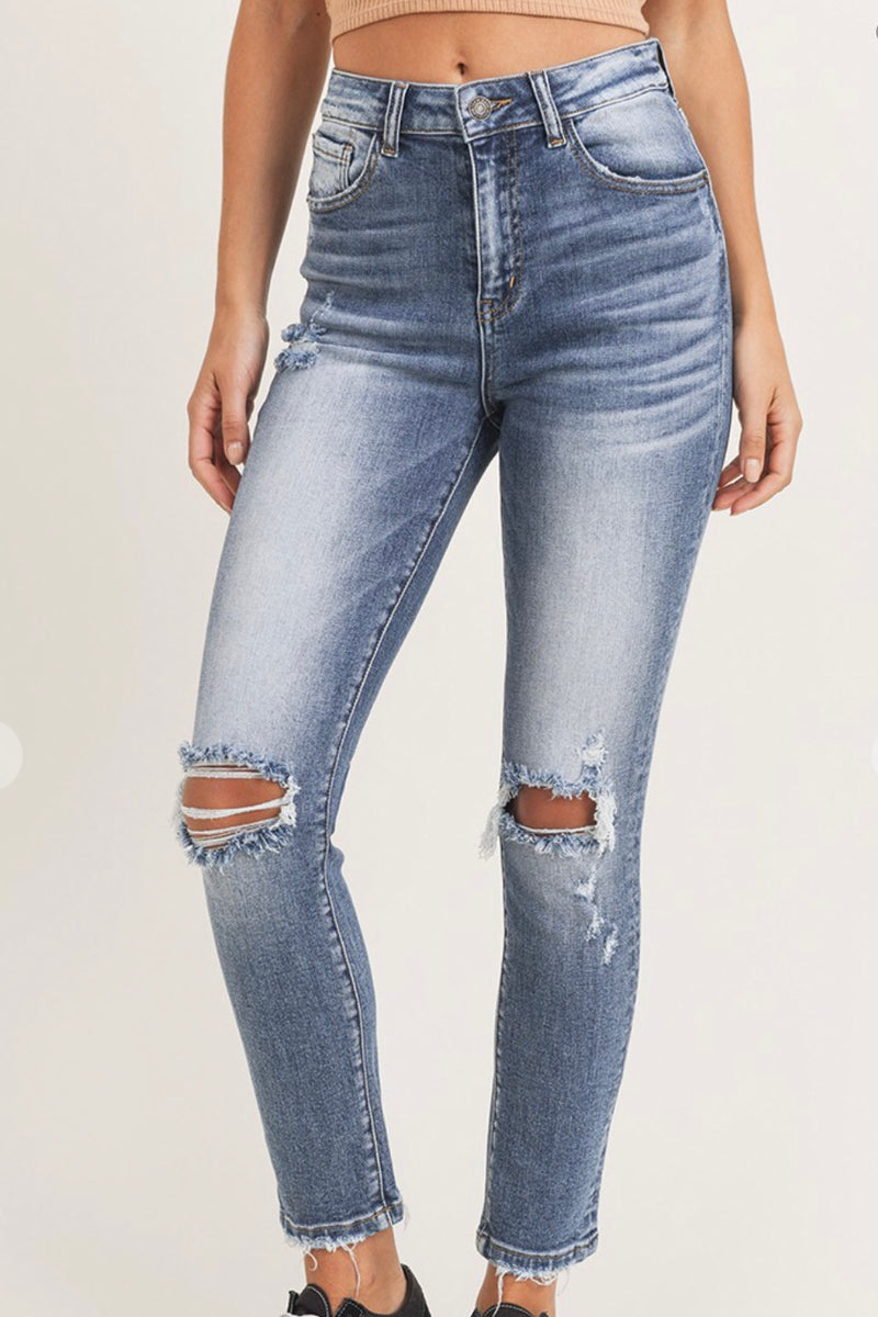 Roxy High Waist Vintage Wash Jeans