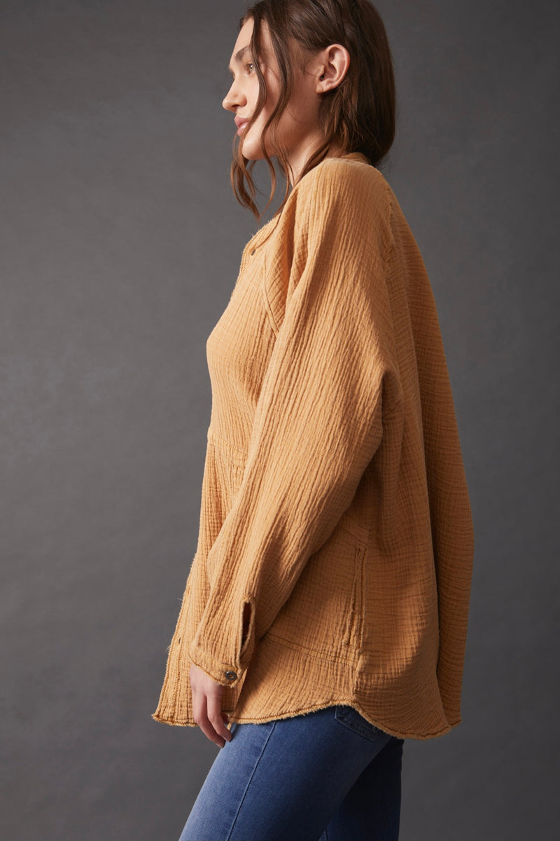 Free People Summer Daydream Button down top - Sale