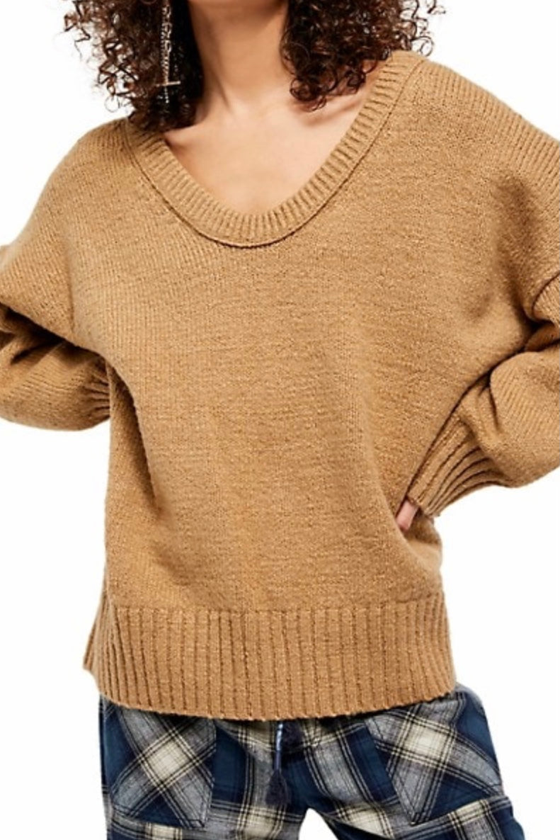 Free People Brookside Tunic Camel