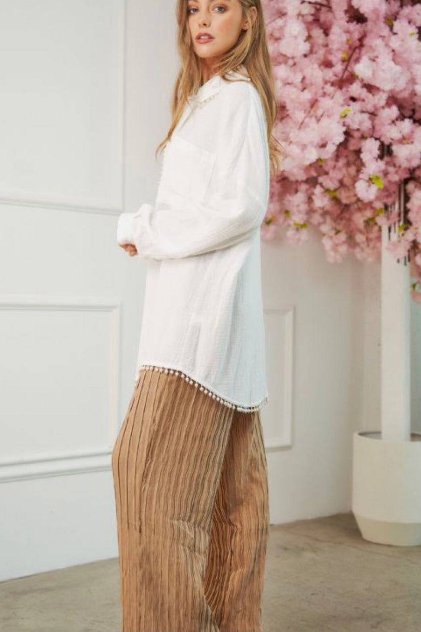 button down beach shirt
