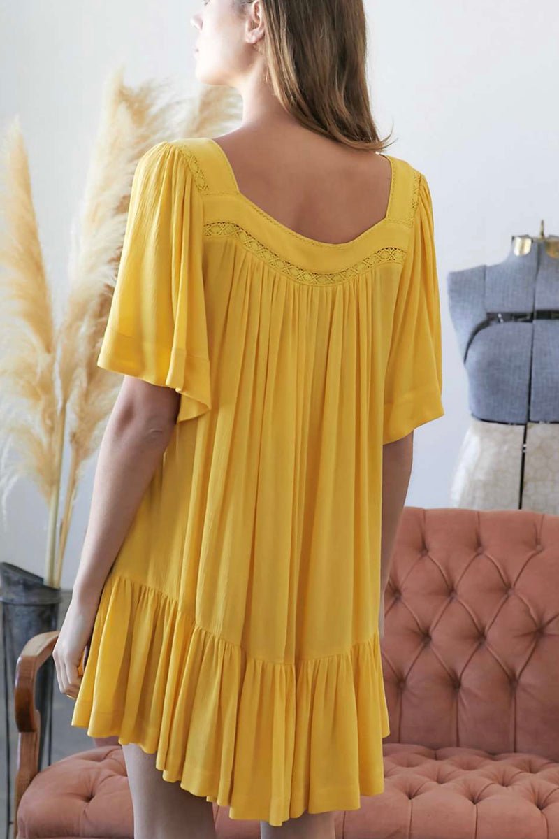 Hello Sunshine Baby Doll Dress