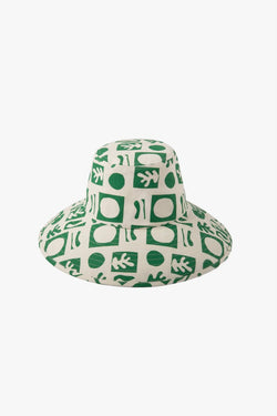 Lack of Color Formes Green Holiday Bucket Hat - Last One Size M/L