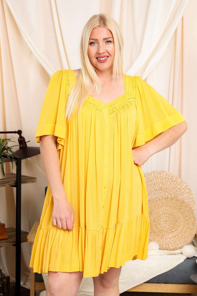 Hello Sunshine Baby Doll Dress