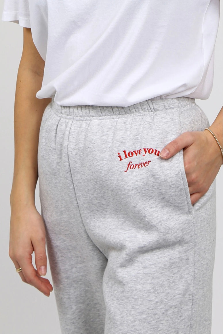 The “I Love You Forever” Best Friend Joggers - Last pair XS/S