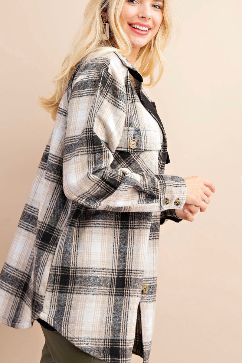 plaid jacket