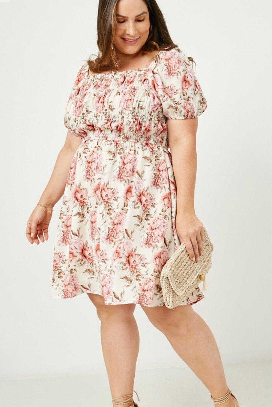 Stop and Smell the Flowers Mini Dress