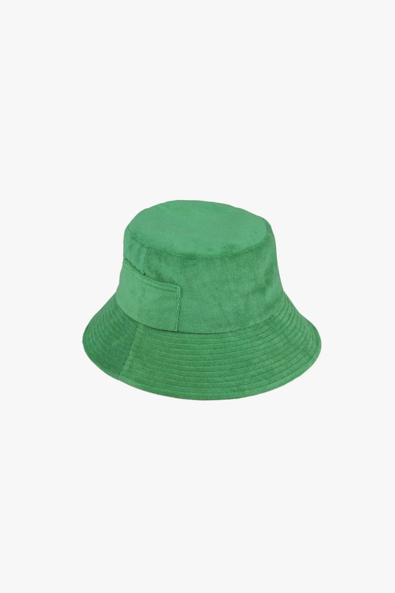Lack of Color Green Terry Bucket Hat