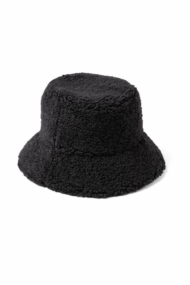 Lack of Color Black Teddy Bucket Hat
