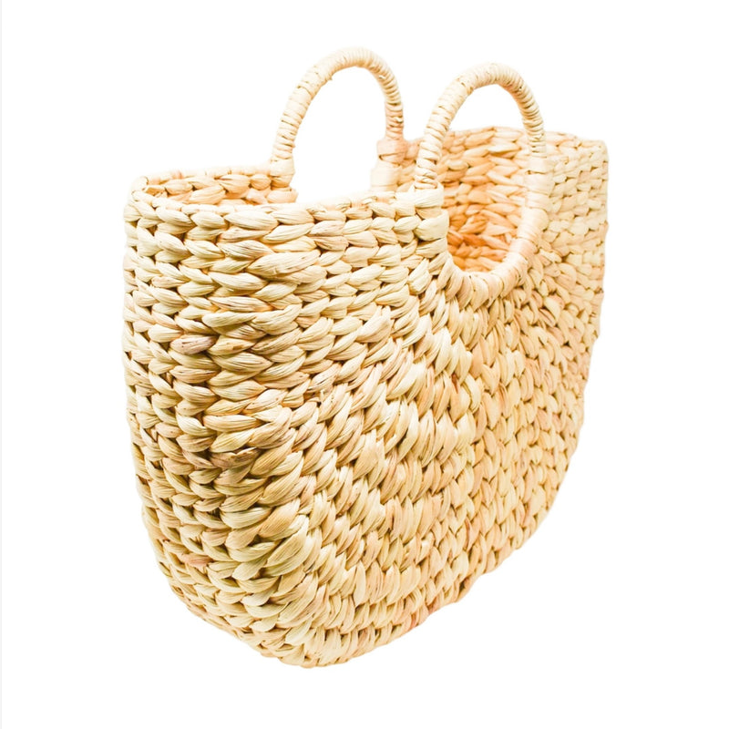 Ella Handwoven Hyacinth Tote