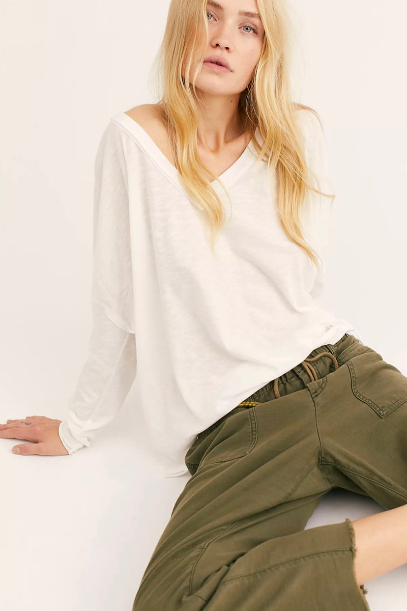 Free People On My Mind V-neck Top