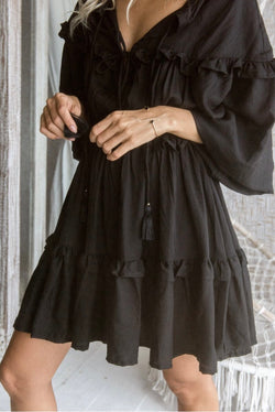 Black dress the clearance bay
