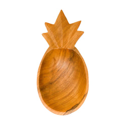 Teak| wood| pineapple| bowl|