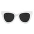 Shadey lady Hayley Sunglasses in White