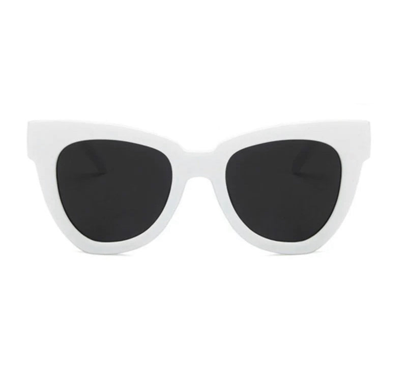 Shadey lady Hayley Sunglasses in White