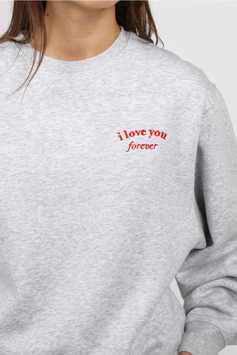The “I Love You” Best Friend Crew Neck Sweatshirt - Size M/L