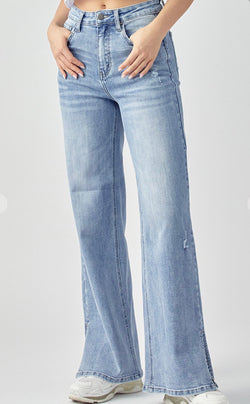 High Rise Wide Leg Jeans