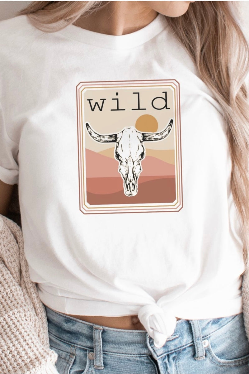Wild| western| graphic| tee|