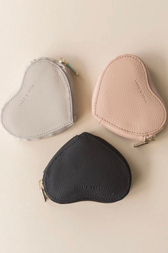 Lark & Ives| heart| coin| purse|