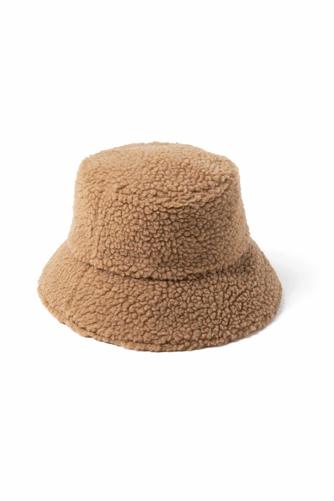 Lack of Color Camel Teddy Bucket Hat