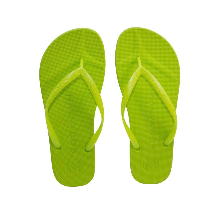 Malvados| playa| limestone| green| flip flop| sandal|