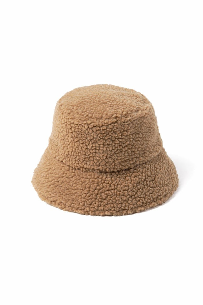 Lack of Color Camel Teddy Bucket Hat