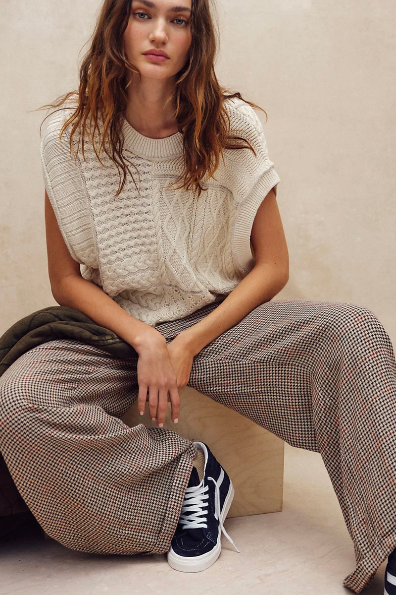 Free People Take The Plunge Sweater Vest