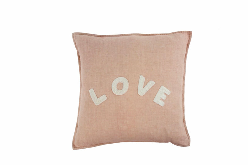 Love Linen Pillow