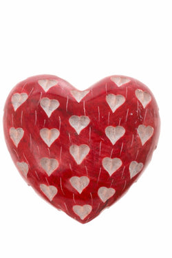 heart shaped soap stone 
