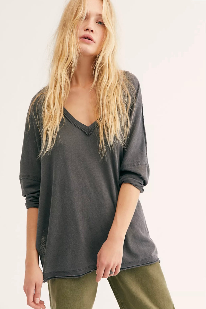 Free People On My Mind V-neck Top