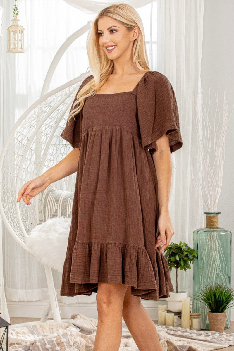 cotton gauze dress