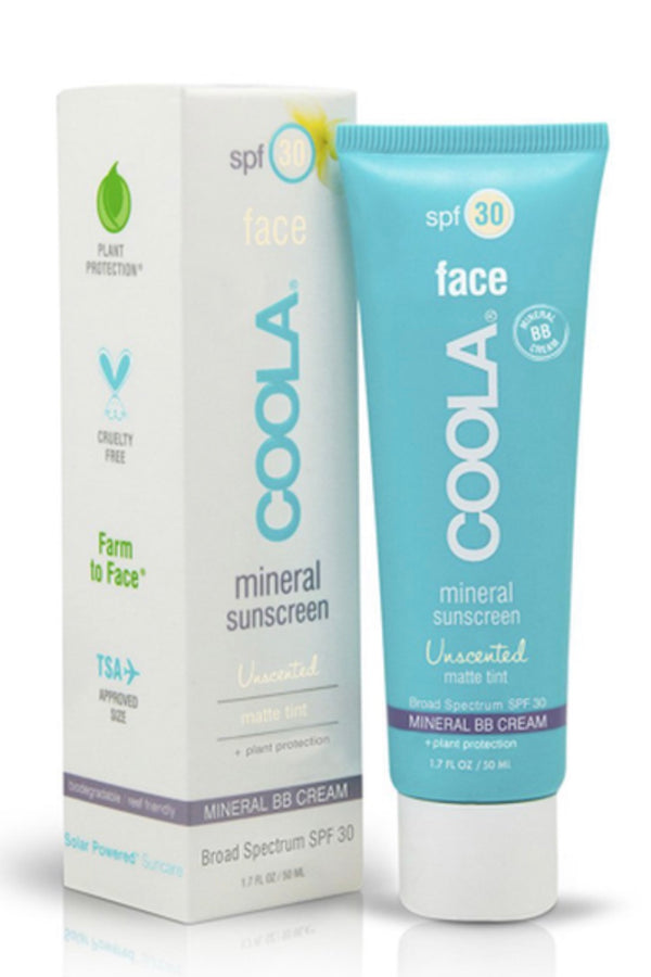 Coola Mineral Face SPF 30 Matte Tint Natural BB Cream