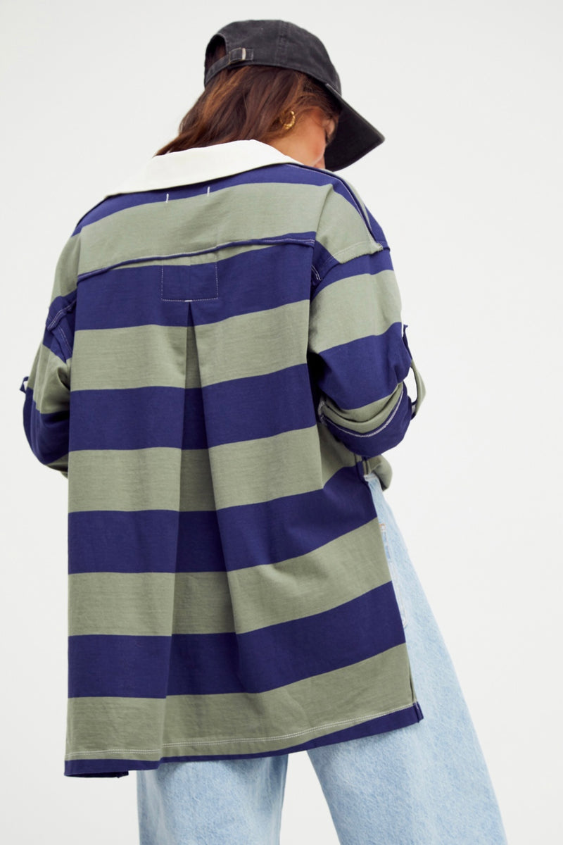 Free People Peyton Rugby Shirt