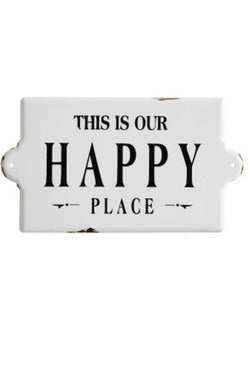 This is Our Happy Place Wall Decor