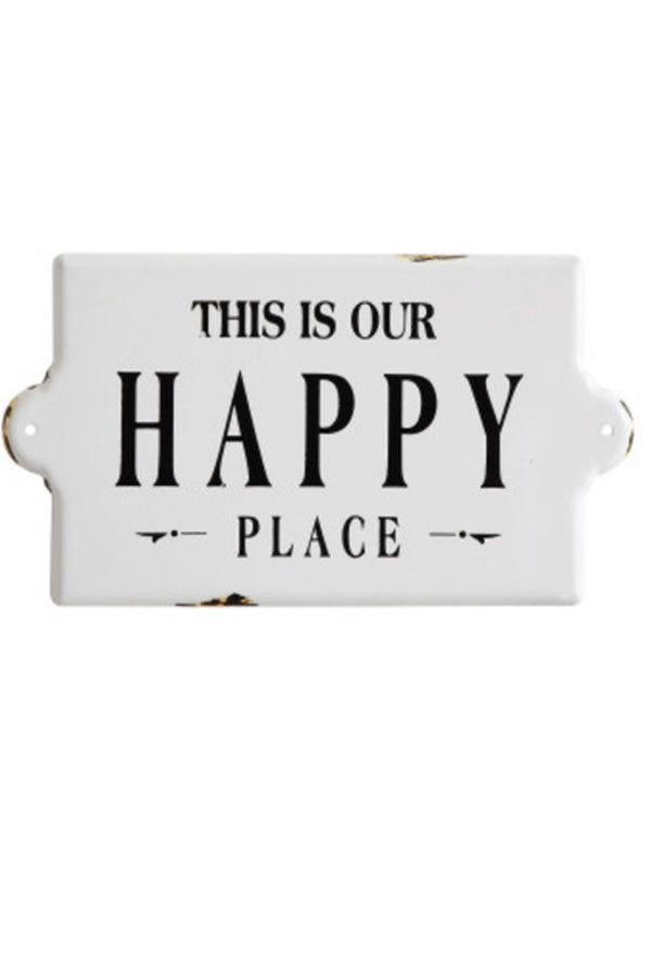 This is Our Happy Place Wall Decor