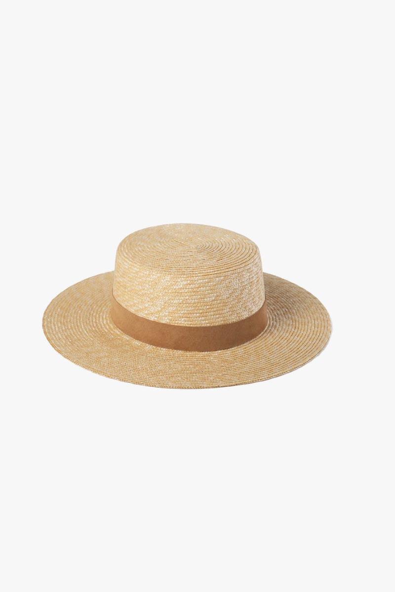 Lack of Color Spencer Boater Suede Trim Hat