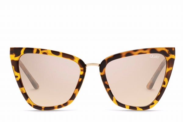 Quay Australia Sunglasses - Reina Tortoise