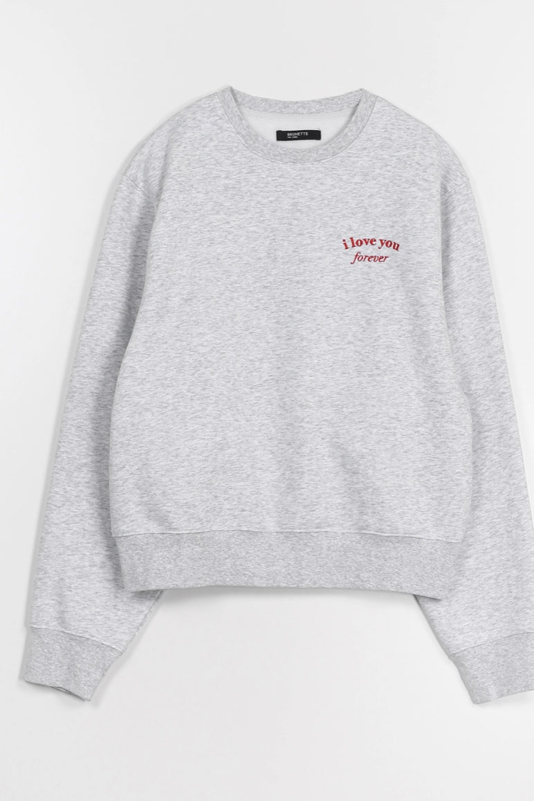 The “I Love You” Best Friend Crew Neck Sweatshirt - Size M/L