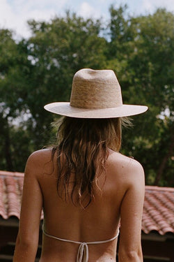 Lack of Color Palm Fedora Hat