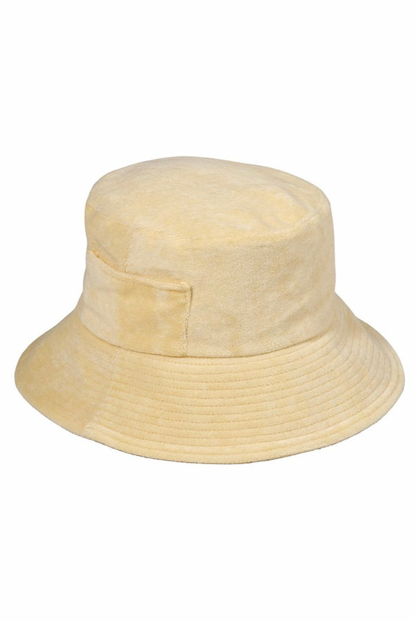 Lack of Color Yellow Terry Bucket Hat